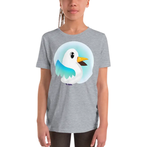 Youth Short Sleeve t Shirt Feather Fashion Statement - Dipaliz - Athletic Heather / s - T-shirts