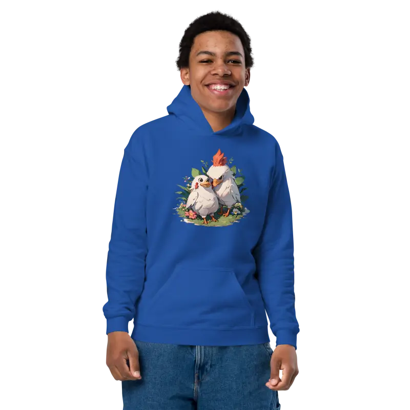 Trendsetting Youth Heavy Blend Hoodie for Kids - Clothes