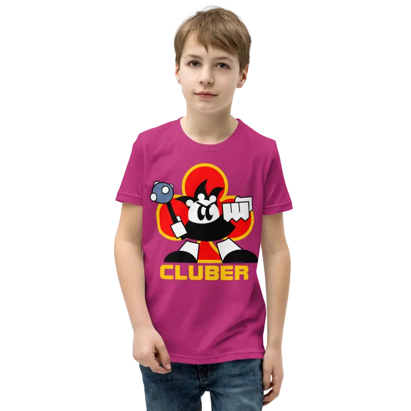 Trendsetting Youth Short Sleeve Tee - Ultimate Comfort & Style - Berry / s Kids Clothes