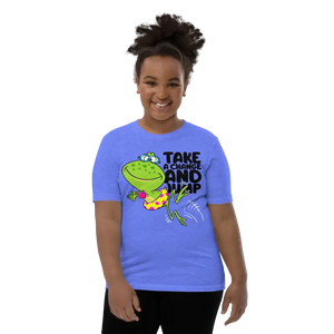 Youth Short Sleeve t Shirt Cool Fashion Tee by Dipaliz - Heather Columbia Blue / s - T-shirts