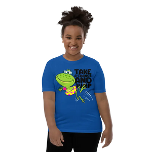 Youth Short Sleeve t Shirt Cool Fashion Tee by Dipaliz - True Royal / s - T-shirts