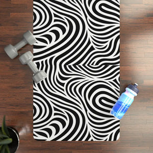 Trendy Rubber Yoga Mat - Stylish Non-slip Grip - Dipaliz - 24” x 70” - & Pilates Mats