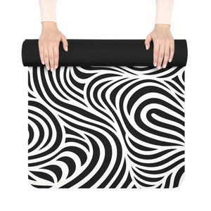White Rubber Yoga Mat – Trendy 5mm - Dipaliz - & Pilates Mats