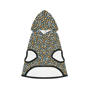 Cat Print Pattern Hoodie - Trendy Pet Fashion - Dipaliz - Apparel