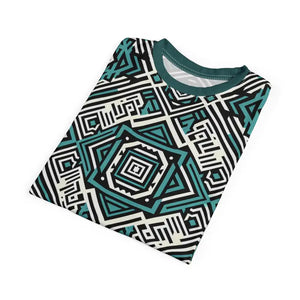 Trendy Geometric Unisex Tee Vibrant Summer Style Dipaliz - T-shirts