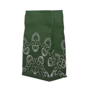 Polyester Lunch Bag Mandala Pattern Bold Vibrant Style Dipaliz - 11.75’’ × 7.25’’ 4.75’’ - Boxes & Totes