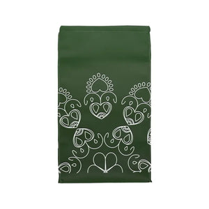 Polyester Lunch Bag Mandala Pattern Bold Vibrant Style Dipaliz - 11.75’’ × 7.25’’ 4.75’’ - Boxes & Totes