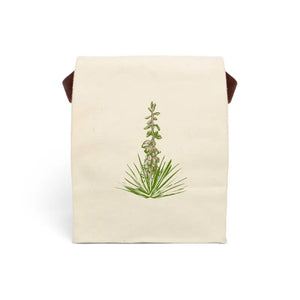 Plant Canvas Lunch Bag - Fresh Style on the Go - Dipaliz - 8’’ x 12.5’’ 5.5’’ / Natural - Bags
