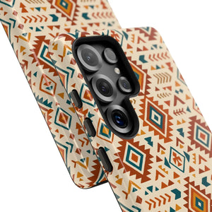 Vibrant Tribal Pattern Phone Case - Shock Absorption - Dipaliz - Mobile Cases