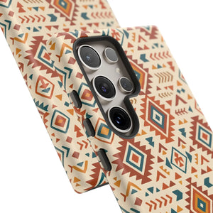 Vibrant Tribal Pattern Phone Case - Shock Absorption - Dipaliz - Mobile Cases