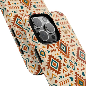Vibrant Tribal Pattern Phone Case - Shock Absorption - Dipaliz - Mobile Cases