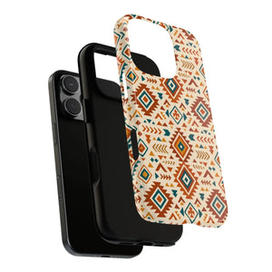 Vibrant Tribal Pattern Phone Case - Shock Absorption - Dipaliz - Mobile Cases