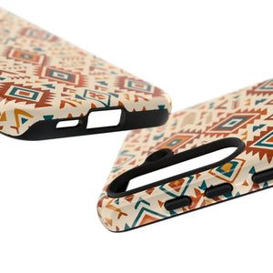 Vibrant Tribal Pattern Phone Case - Shock Absorption - Dipaliz - Mobile Cases