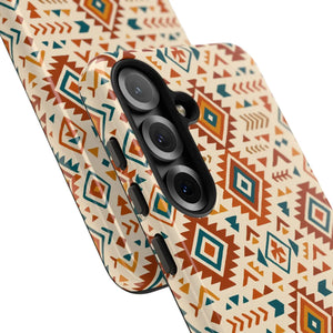 Vibrant Tribal Pattern Phone Case - Shock Absorption - Dipaliz - Mobile Cases