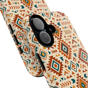 Vibrant Tribal Pattern Phone Case - Shock Absorption - Dipaliz - Mobile Cases