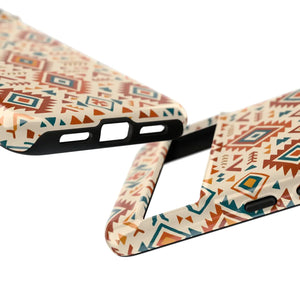 Vibrant Tribal Pattern Phone Case - Shock Absorption - Dipaliz - Mobile Cases