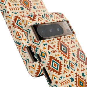 Vibrant Tribal Pattern Phone Case - Shock Absorption - Dipaliz - Mobile Cases