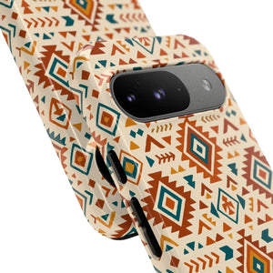 Vibrant Tribal Pattern Phone Case - Shock Absorption - Dipaliz - Mobile Cases