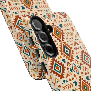 Vibrant Tribal Pattern Phone Case - Shock Absorption - Dipaliz - Mobile Cases