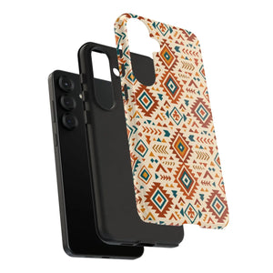 Vibrant Tribal Pattern Phone Case - Shock Absorption - Dipaliz - Mobile Cases