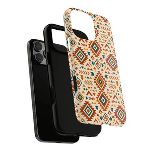 Vibrant Tribal Pattern Phone Case - Shock Absorption - Dipaliz - Mobile Cases
