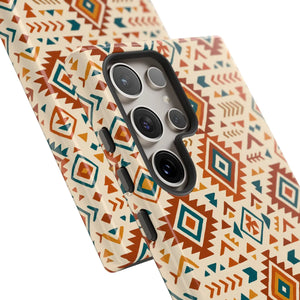 Vibrant Tribal Pattern Phone Case - Shock Absorption - Dipaliz - Mobile Cases