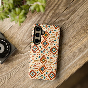 Vibrant Tribal Pattern Phone Case - Shock Absorption - Dipaliz - Mobile Cases