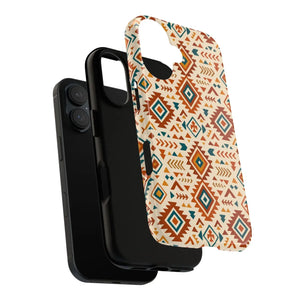 Vibrant Tribal Pattern Phone Case - Shock Absorption - Dipaliz - Mobile Cases