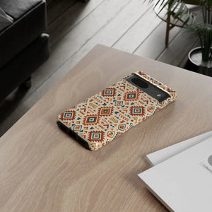 Vibrant Tribal Pattern Phone Case - Shock Absorption - Dipaliz - Mobile Cases
