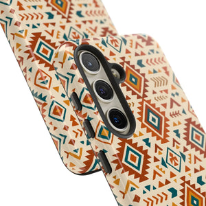 Vibrant Tribal Pattern Phone Case - Shock Absorption - Dipaliz - Mobile Cases