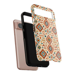 Vibrant Tribal Pattern Phone Case - Shock Absorption - Dipaliz - Mobile Cases