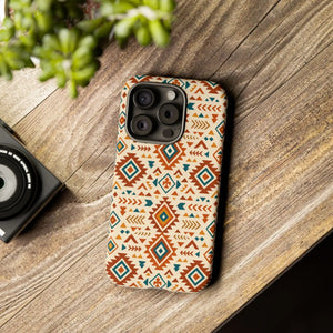 Vibrant Tribal Pattern Phone Case - Shock Absorption - Dipaliz - Mobile Cases