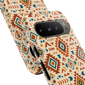 Vibrant Tribal Pattern Phone Case - Shock Absorption - Dipaliz - Mobile Cases