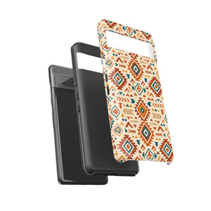 Tribal Pattern Phone Case with Shock Absorption by Dipaliz - Mobile Cases
