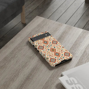 Tribal Pattern Phone Case with Shock Absorption by Dipaliz - Mobile Cases