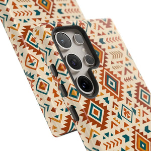 Tribal Pattern Phone Case with Shock Absorption by Dipaliz - Mobile Cases