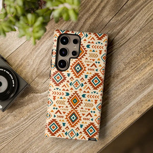 Tribal Pattern Phone Case with Shock Absorption by Dipaliz - Mobile Cases