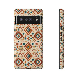 Tribal Pattern Phone Case with Shock Absorption by Dipaliz - Mobile Cases