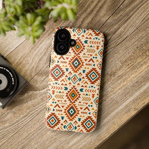Tribal Pattern Phone Case with Shock Absorption by Dipaliz - Mobile Cases