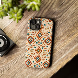 Tribal Pattern Phone Case with Shock Absorption by Dipaliz - Mobile Cases