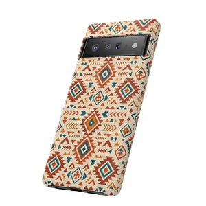 Tribal Pattern Phone Case with Shock Absorption by Dipaliz - Mobile Cases