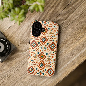 Tribal Pattern Phone Case with Shock Absorption by Dipaliz - Mobile Cases