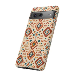 Tribal Pattern Phone Case with Shock Absorption by Dipaliz - Mobile Cases