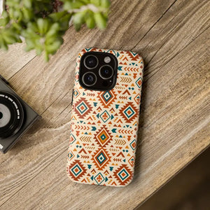 Tribal Pattern Phone Case with Shock Absorption by Dipaliz - Mobile Cases