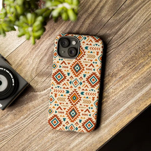 Tribal Pattern Phone Case with Shock Absorption by Dipaliz - Mobile Cases