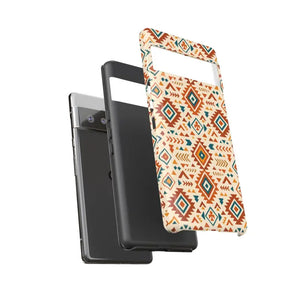 Tribal Pattern Phone Case with Shock Absorption by Dipaliz - Mobile Cases