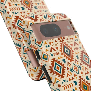 Tribal Pattern Phone Case with Shock Absorption by Dipaliz - Mobile Cases