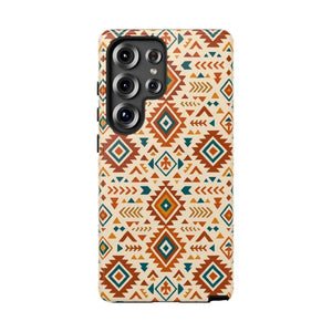 Tribal Pattern Phone Case with Shock Absorption by Dipaliz - Samsung Galaxy S25 Ultra / Glossy - Mobile Cases