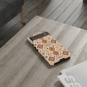 Tribal Pattern Phone Case with Shock Absorption by Dipaliz - Mobile Cases