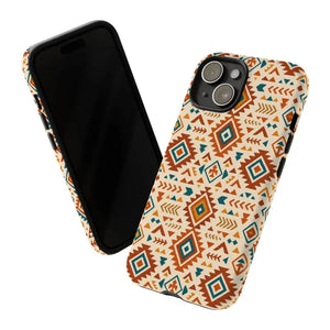 Tribal Pattern Phone Case with Shock Absorption by Dipaliz - Mobile Cases
